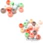 Preview: 12 Perlen - SuperBIG Pastell - Großloch - 14mm