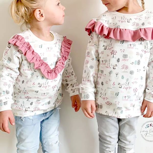 Dainty Sweater - Papier-Schnittmuster - Schleiferlwerk