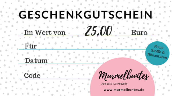 Gutschein für Murmelbuntes