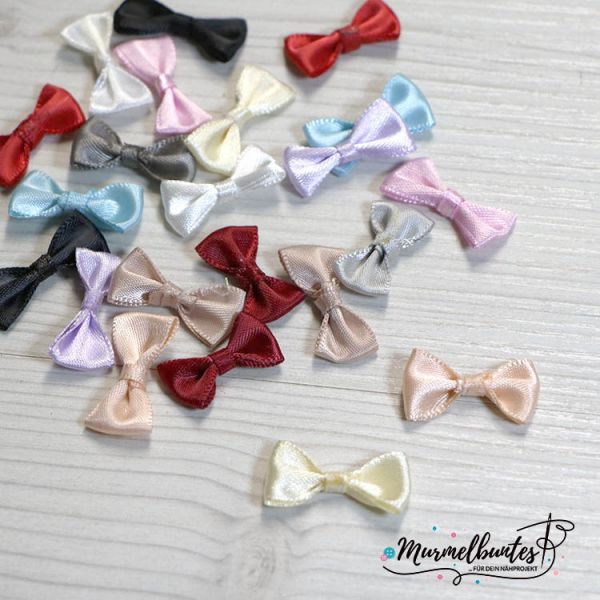 Schleife - Midi - Satin - Murmelbuntes