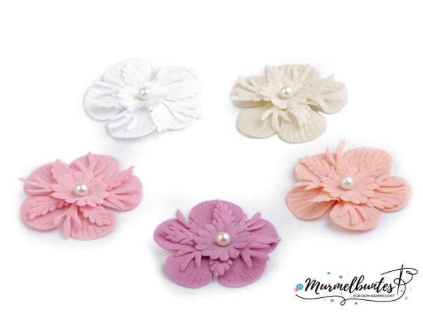 Stoffblume - Lotusperle - Mix