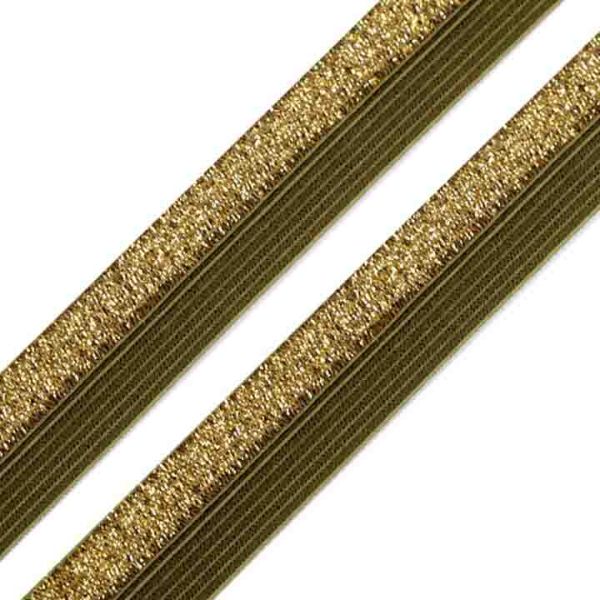Einfassband - glitzer- Murmelbuntes