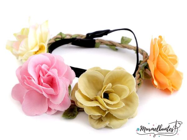 Haarschmuck - Blumenband
