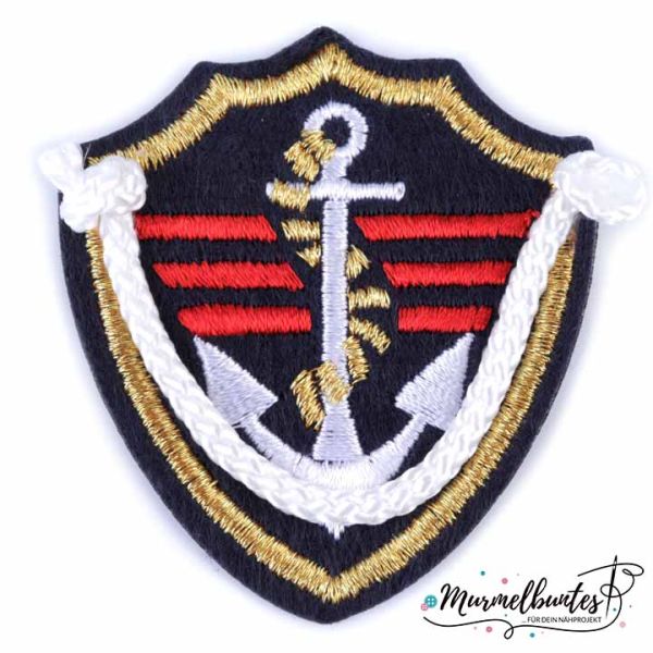 Applikation - Patch - Aufnäher - Anker